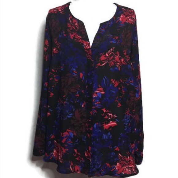 Covington Tops - Floral button up W1